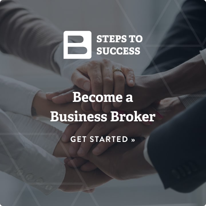 steps to success, become a business broker