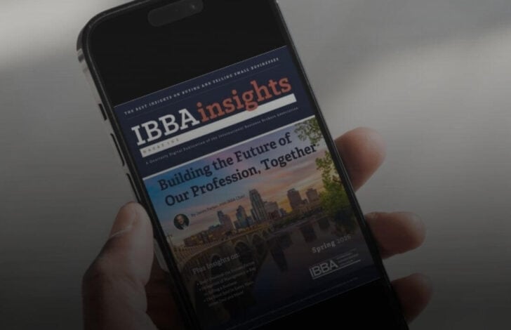 person reading spring 2026 ibbainsights magazine
