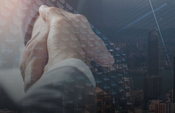 business deal handshake